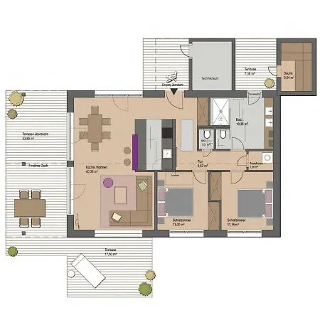 Holiday home Gud Jard Nr 34 - Design-ferienhaus Mit Exklusiver Ausstattung Pellworm
